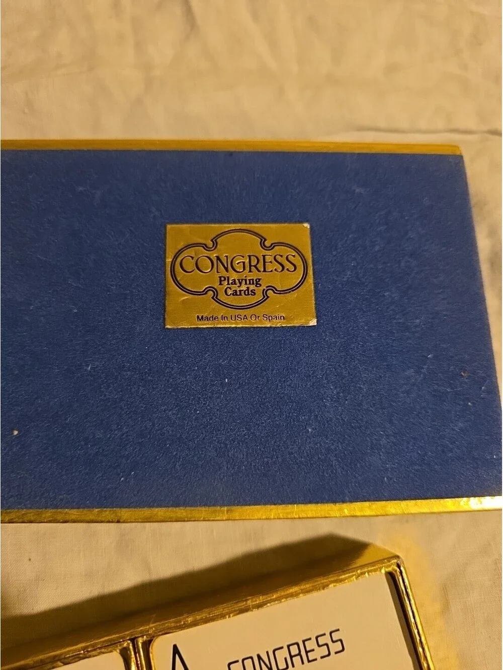 Congress Double Deck Playing Cards With Birds